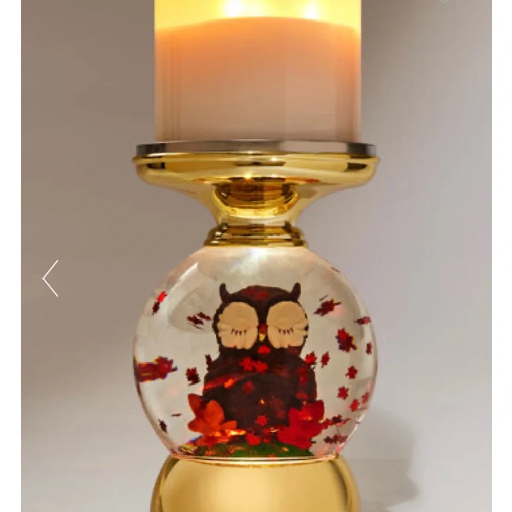 NWT Bath & Body Works Owl 🦉 Candle Holder - Picture 4 of 4